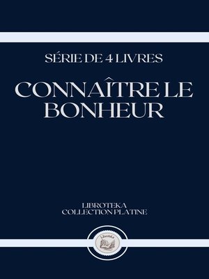 cover image of CONNAÎTRE LE BONHEUR